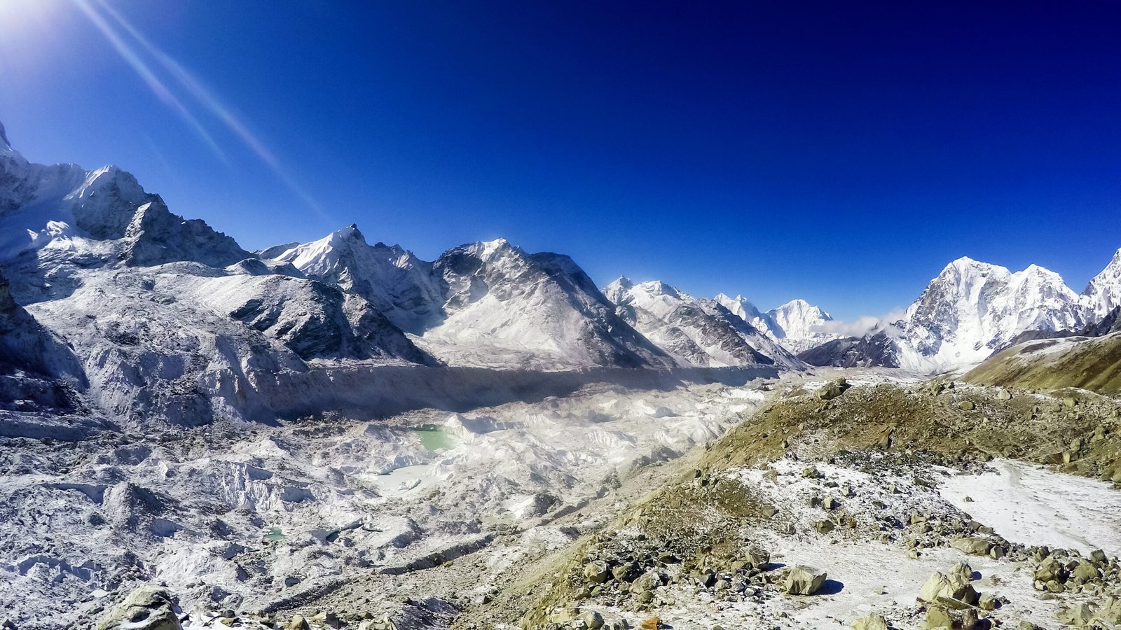 Everest Basecamp Trek via Gokyo Lakes and Cho la pass-18 Days